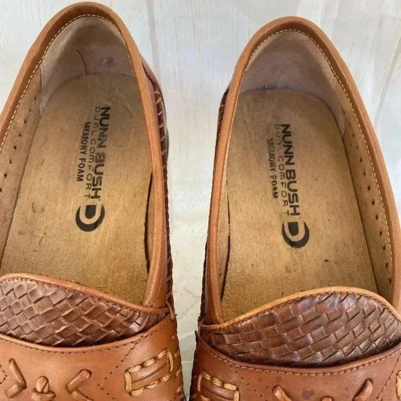 NUNN BUSH Leather Dress Tassel Loafers Slip-On Shoes Size 8.5 - Picture 5 of 11